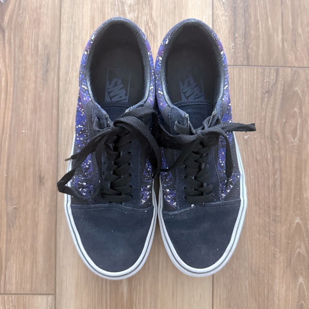 Vans Cosmic Black and Purple Sneakers